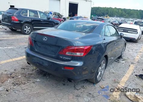 2011 Lexus Is из США, поврежденный, VIN JTHFF2C22B2515346